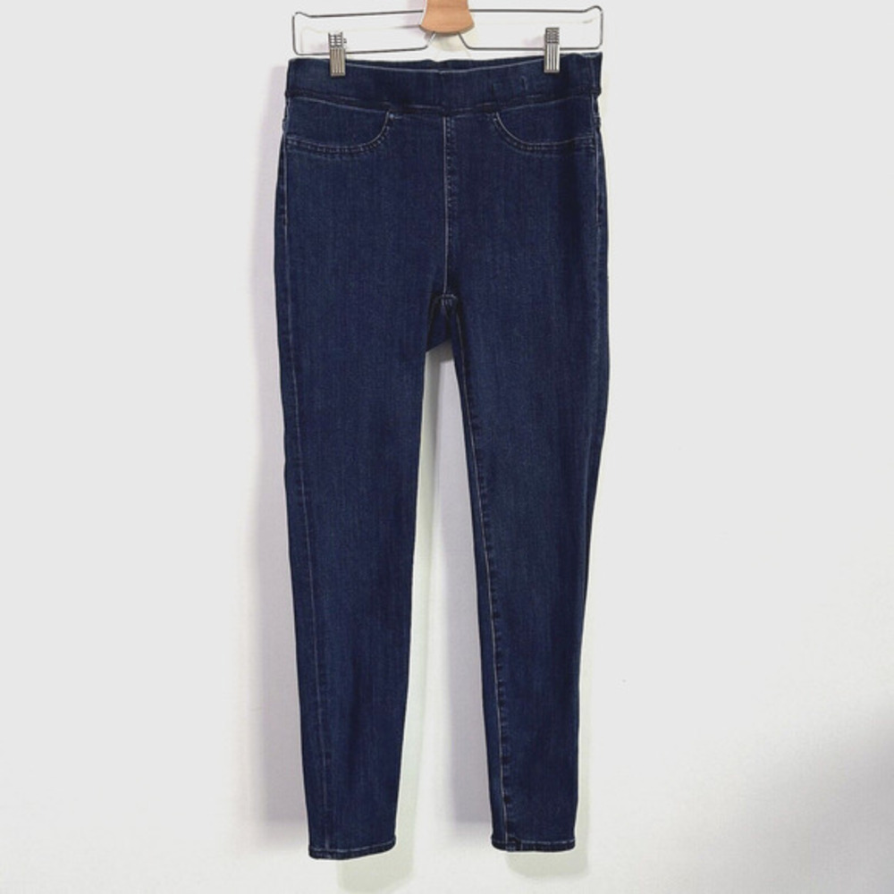 J Crew Pull On Toothpick Jean Jegging 28 Skinny Leg Casual Stretch 29 x 27 Blue